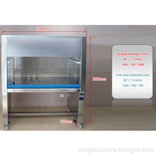 Double Pharmaceutical 800W Portable Clean Rooms 99.995% Eff